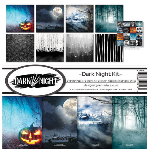 Reminisce - Dark Night Collection - 12 x 12 Collection Kit