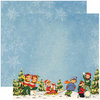 Reminisce - Dear Santa Collection - Christmas - 12 x 12 Double Sided Paper - Winter Wonderland