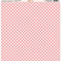 Ella and Viv Paper Company - Bundle of Joy Pink Collection - 12 x 12 Paper - Eight