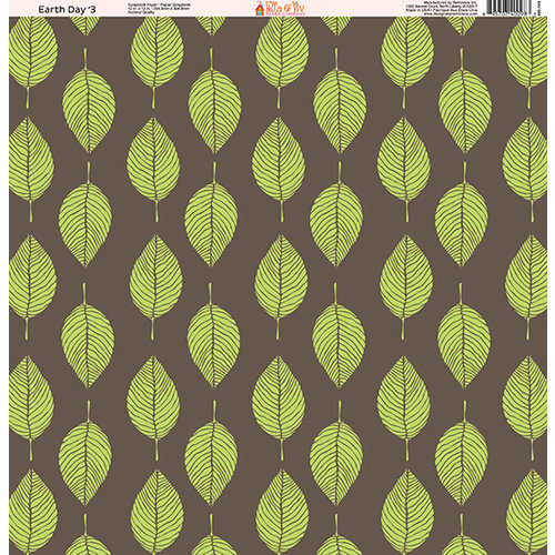 Ella and Viv Paper Company - Earth Day Collection - 12 x 12 Paper - Three