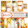 Ella and Viv Paper Company - Autumn Inspired Collection - 12 x 12 Collection Kit