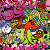 Ella and Viv Paper Company - Graffiti Collection - 12 x 12 Paper - Hip Hop