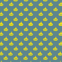 Ella and Viv Paper Company - Groovy Collection - 12 x 12 Paper - Land of Submarines