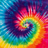 Ella and Viv Paper Company - Groovy Collection - 12 x 12 Paper - Tie-Dye