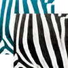 Ella and Viv Paper Company - Animal Kingdom Collection - 12 x 12 Double Sided Paper - Zebra