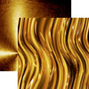 Ella and Viv Paper Company - Precious Collection - 12 x 12 Double Sided Paper - Liquid Gold