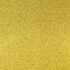 Ella and Viv Paper Company - Sparkle Collection - 12 x 12 Glitter Paper - Nugget Gold