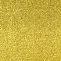 Ella and Viv Paper Company - Sparkle Collection - 12 x 12 Glitter Paper - Nugget Gold