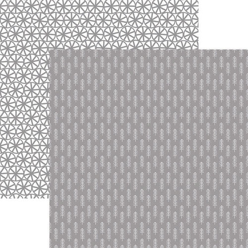 Ella and Viv Paper Company - 50 Shades Collection - 12 x 12 Double Sided Paper - Fishbone