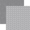 Ella and Viv Paper Company - 50 Shades Collection - 12 x 12 Double Sided Paper - Wavy