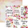 Ella and Viv Paper Company - Sympathy Collection - 12 x 12 Double Sided Paper - Love