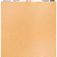 Ella and Viv Paper Company - Elegant Coral Collection - 12 x 12 Paper - Five
