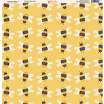 Ella and Viv Paper Company - Honey Bee Collection - 12 x 12 Paper - One