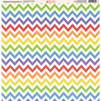 Ella and Viv Paper Company - Rainbow Connection Collection - 12 x 12 Paper - Four