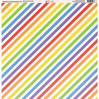 Ella and Viv Paper Company - Rainbow Connection Collection - 12 x 12 Paper - Twelve