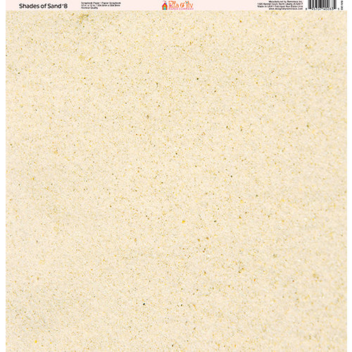Ella and Viv Paper Company - Shades of Sand Collection - 12 x 12 Paper - Eight