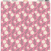 Ella and Viv Paper Company - Simply Sweet Collection - 12 x 12 Paper - Eleven