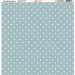 Ella and Viv Paper Company - Slate Blue Damask Collection - 12 x 12 Paper - Three