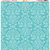 Ella and Viv Paper Company - Turquoise Damask Collection - 12 x 12 Paper - Two