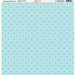 Ella and Viv Paper Company - Turquoise Damask Collection - 12 x 12 Paper - Four