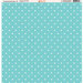 Ella and Viv Paper Company - Turquoise Damask Collection - 12 x 12 Paper - Ten