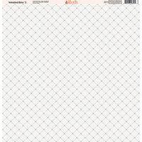 Ella and Viv Paper Company - Wedded Bliss Collection - 12 x 12 Paper - Five