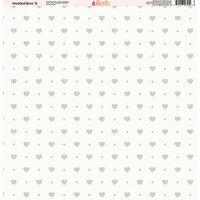 Ella and Viv Paper Company - Wedded Bliss Collection - 12 x 12 Paper - Six