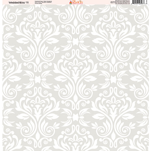 Ella and Viv Paper Company - Wedded Bliss Collection - 12 x 12 Paper - Eleven