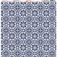 Ella and Viv Paper Company - Deep Blue Mosaic Collection - 12 x 12 Paper - Seven