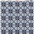 Ella and Viv Paper Company - Deep Blue Mosaic Collection - 12 x 12 Paper - Nine