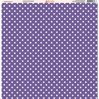 Ella and Viv Paper Company - Purple Passion Collection - 12 x 12 Paper - One