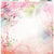 Ella and Viv Paper Company - Watercolor Dreams Collection - 12 x 12 Paper - Pink Blossoms Watercolor