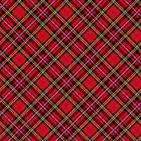 Ella and Viv Paper Company - Perfectly Plaid Collection - 12 x 12 Paper - Royal Tartan