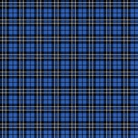 Ella and Viv Paper Company - Perfectly Plaid Collection - 12 x 12 Paper - Blue Tartan