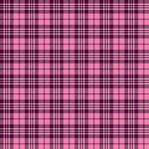 Ella and Viv Paper Company - Perfectly Plaid Collection - 12 x 12 Paper - Pink Plaid