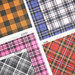 Ella and Viv Paper Company - Perfectly Plaid Collection - 12 x 12 Kit