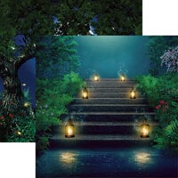 Reminisce - Enchanted Forest Collection - 12 x 12 Double Sided Paper - Stairway to Enchantment