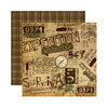 Reminisce - Expedition Destination Collection - 12 x 12 Double Sided Paper - Expedition Destination