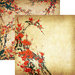 Reminisce - Everything Zen Collection - 12 x 12 Double Sided Paper - Peach Blossom