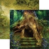 Reminisce - Fairy Forest Collection - 12 x 12 Double Sided Paper - Secret Cottage