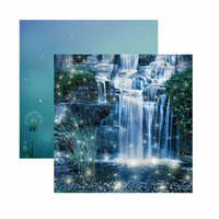 Reminisce - Fairy Forest Collection - 12 x 12 Double Sided Paper - Magical Oasis