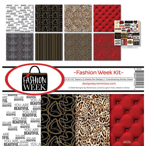 Reminisce - Fashion Week Collection - 12 x 12 Collection Kit