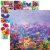 Reminisce - Floral Blooms Collection - 12 x 12 Double Sided Paper - 6