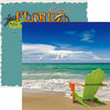Reminisce - Florida Collection - 12 x 12 Double Sided Paper - Toes in the Sand