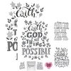 Ella and Viv Paper Company - Frameable Quotes Collection - 12 x 12 Double Sided Paper - Possibilities with Foil Accents