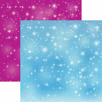 Reminisce - Frosted Collection - 12 x 12 Double Sided Paper - Frosted Magic