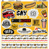 Reminisce - Food Truck Fest Collection - 12 x 12 Elements Sticker