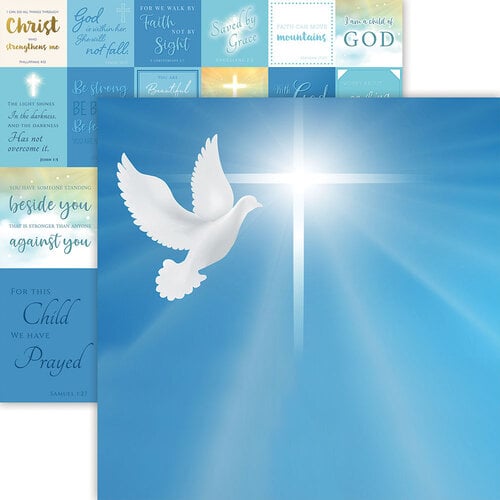 Reminisce - Faith Collection - 12 x 12 Double Sided Paper - Hope