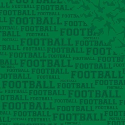 Reminisce - Football Collection - 12 x 12 Double Sided Paper - Football