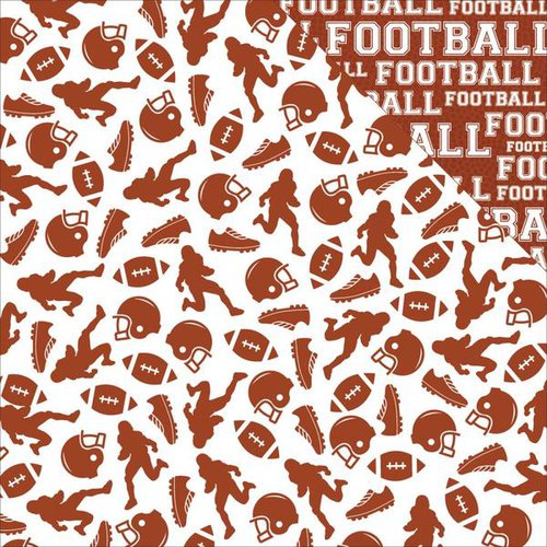 Reminisce - Football Collection - 12 x 12 Double Sided Paper - Are You Ready for Some Football